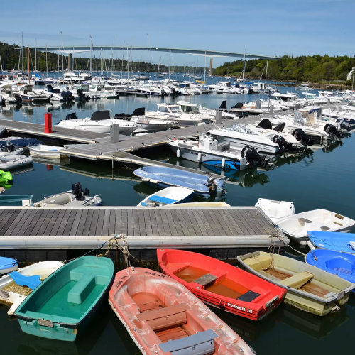 Vue sur le pont de Cornouaille