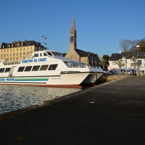 Embarcadère pour l'archipel des Glénan